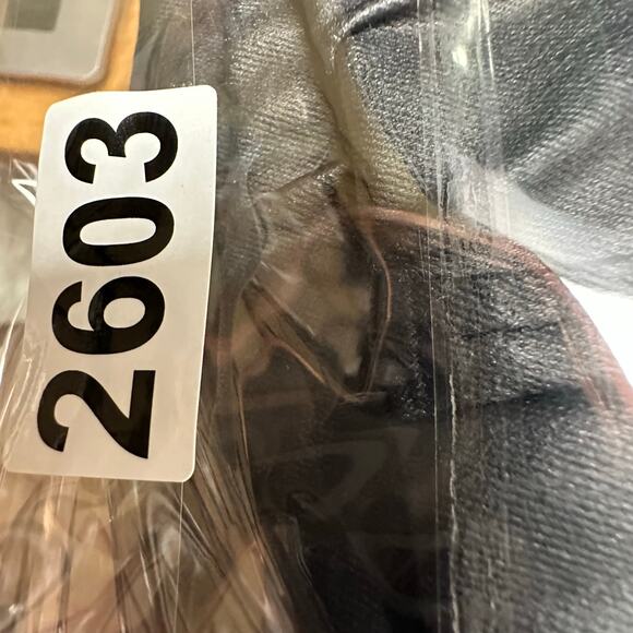 Bevy Flog Pants Womens 28 Black Vegan Leather Coated Pullon Pockets Quiet Luxury - Picture 12 of 13